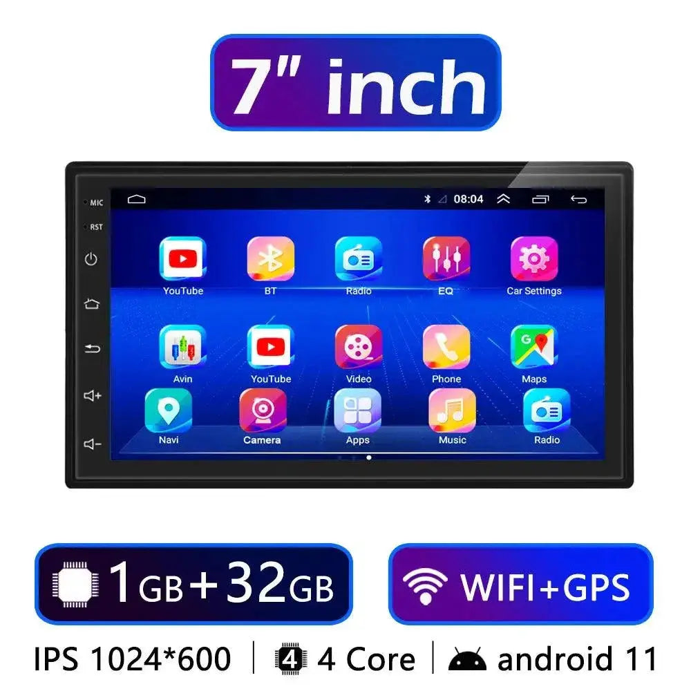 Multimedia Stereo GPS High Definition Display Tesla Style