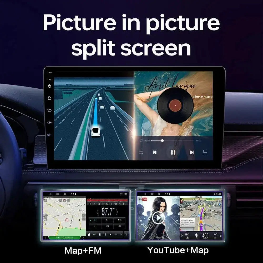Multimedia Stereo GPS High Definition Display Tesla Style