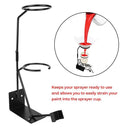 Car Paint Sprayer Stand Bracket Paper Funnel Rack Holder