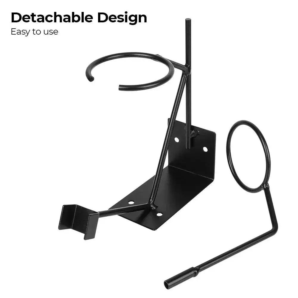 Car Paint Sprayer Stand Bracket Paper Funnel Rack Holder