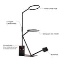 Car Paint Sprayer Stand Bracket Paper Funnel Rack Holder
