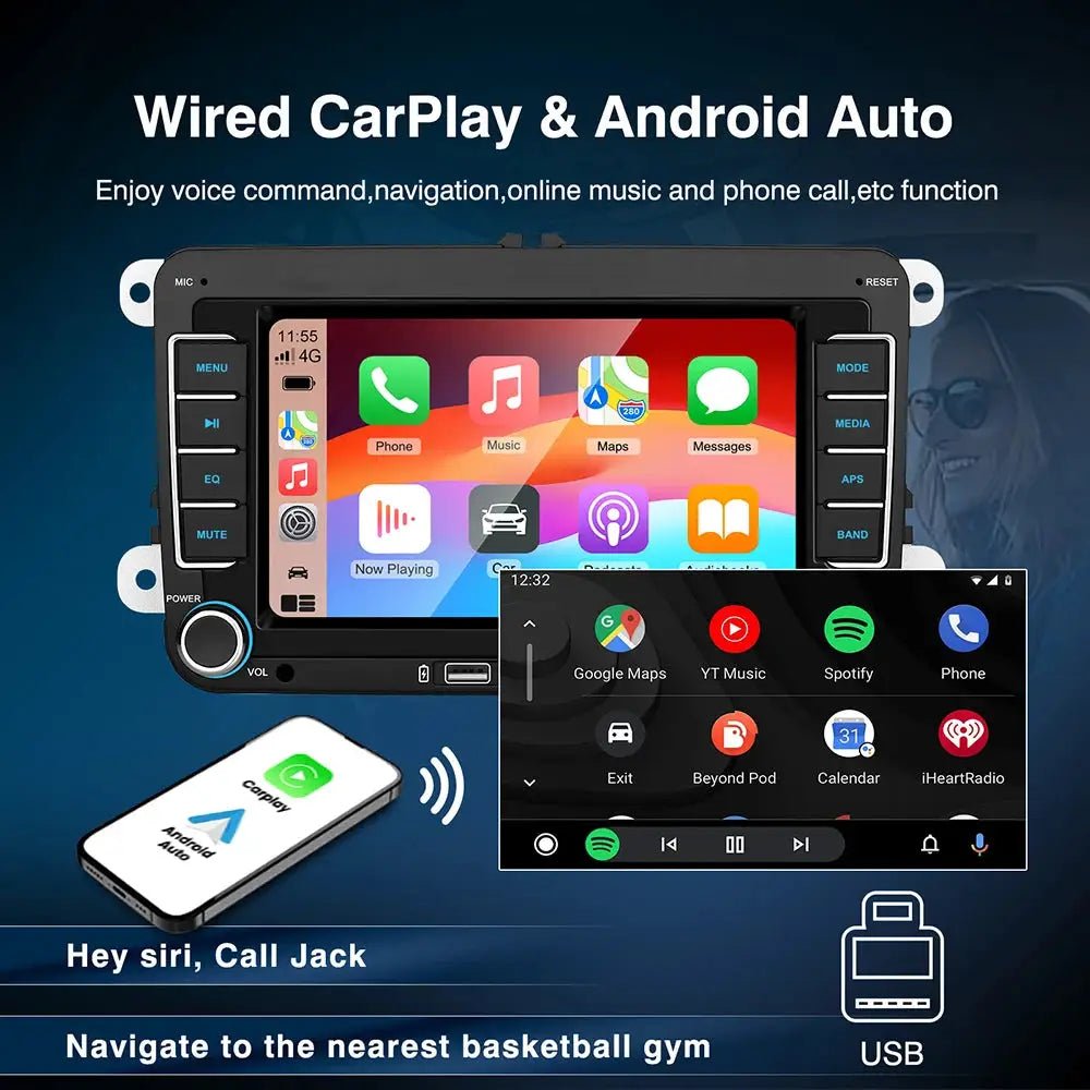 Car Radio For VW Drivers With CarPlay