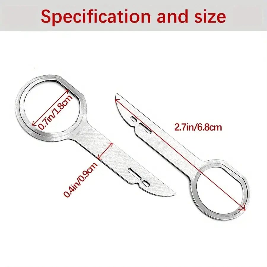 Car Radio Removal Tool Stereo Key Essential Kit For Easy Car Repair