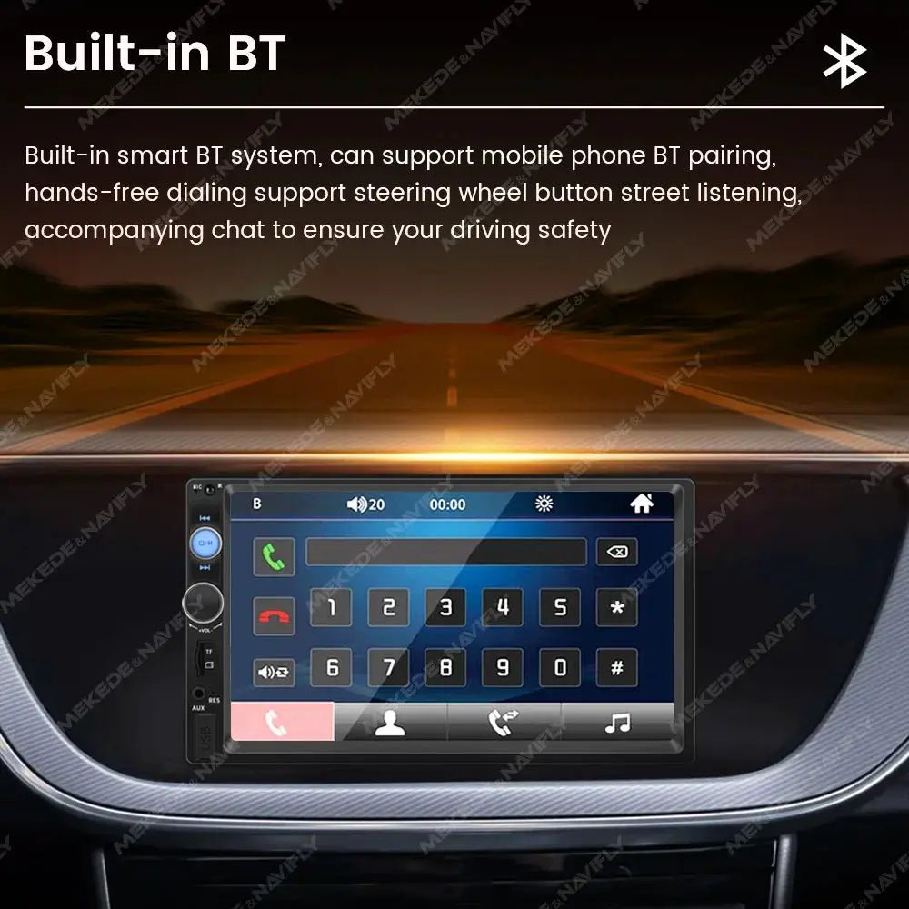 Car Radio with Hands-Free for Drivers