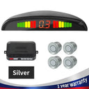 Car Reverse Backup Parking Sensor System With LED Display