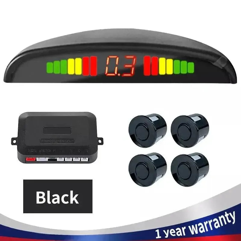 Car Reverse Backup Parking Sensor System With LED Display