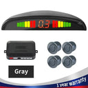 Car Reverse Backup Parking Sensor System With LED Display