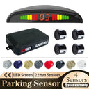Car Reverse Backup Parking Sensor System With LED Display
