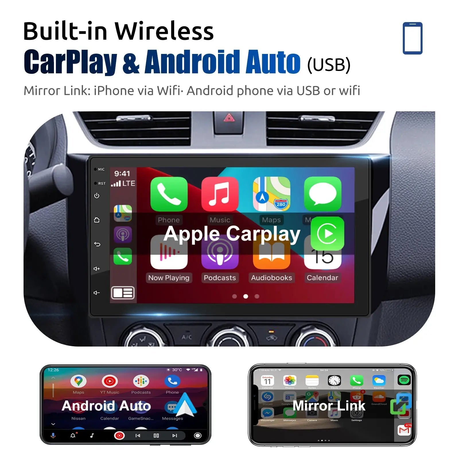 Car Stereo for Drivers with Android Auto