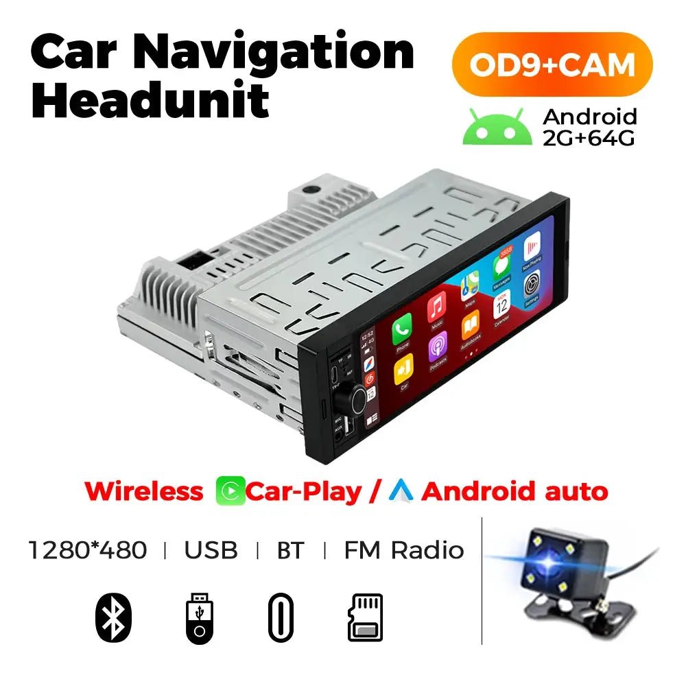 Car Stereo for Drivers with CarPlay GPS