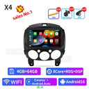 Car Stereo for Mazda 2 with CarPlay GPS