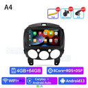Car Stereo for Mazda 2 with CarPlay GPS