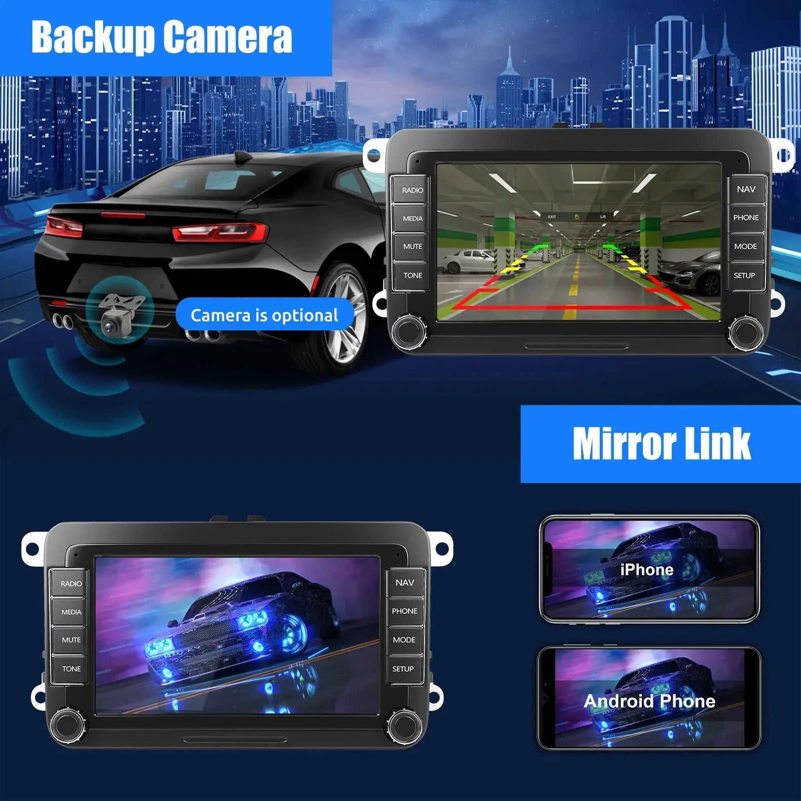 Car Stereo for VW Drivers with CarPlay