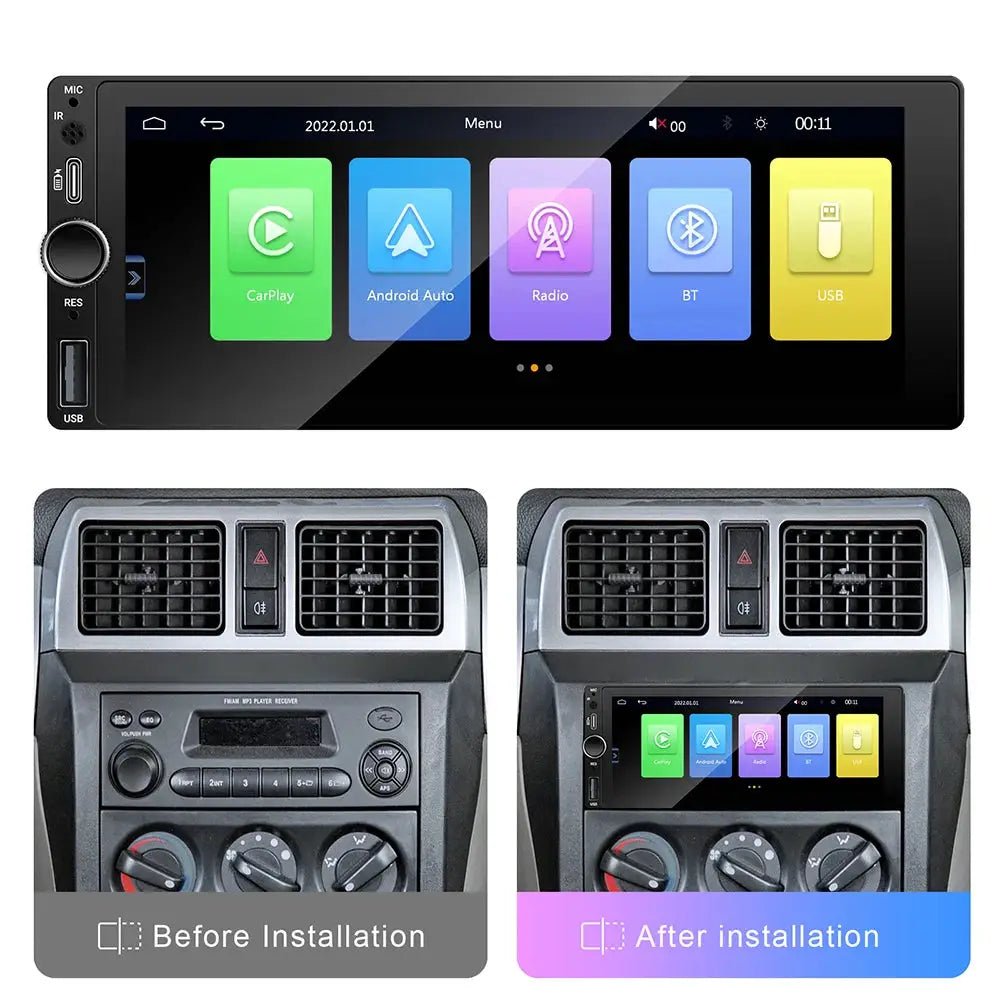Car Stereo with CarPlay for Cars
