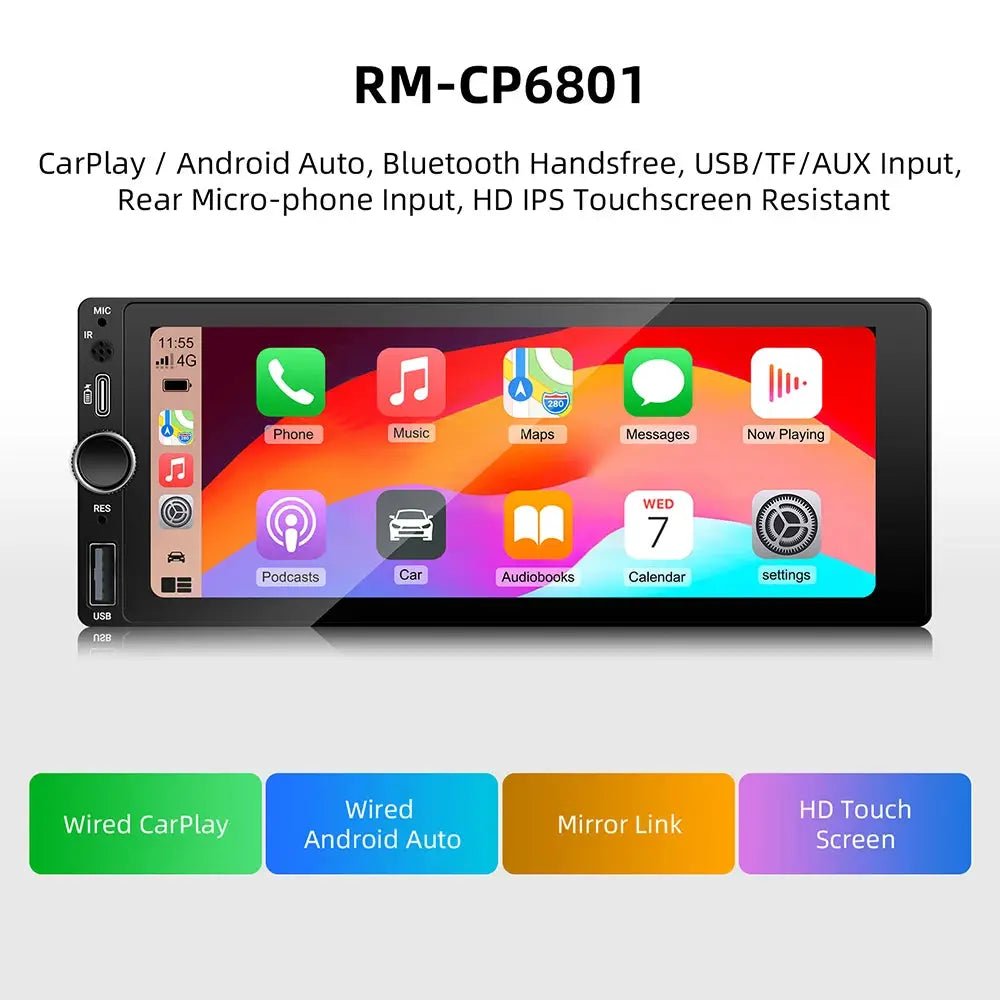 Car Stereo with CarPlay for Cars