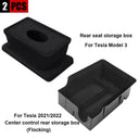 Car Storage Box: Tesla Model Y Model 3 Armrest Organizer