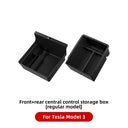 Car Storage Box: Tesla Model Y Model 3 Armrest Organizer