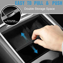 Armrest Box For Model Y Keeps Clutter