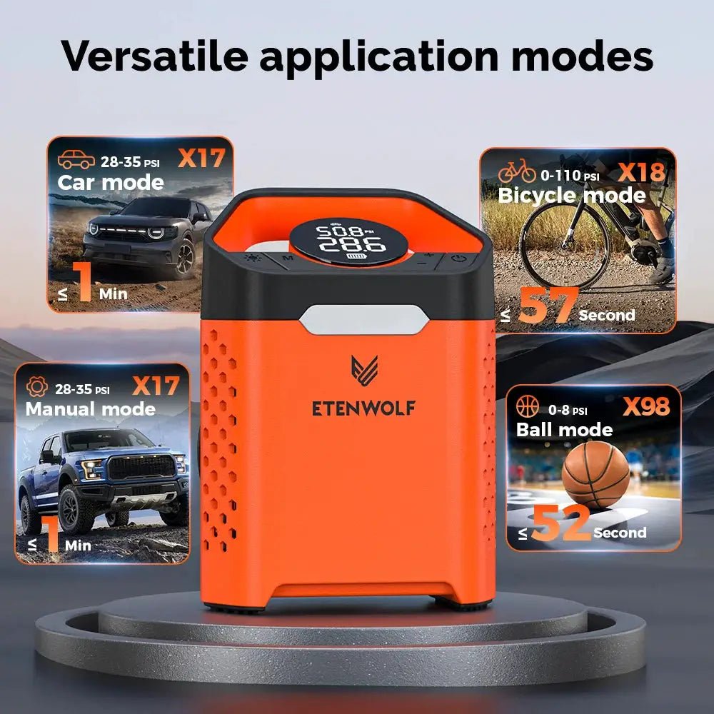 Car Tire Inflator for Quick Inflation