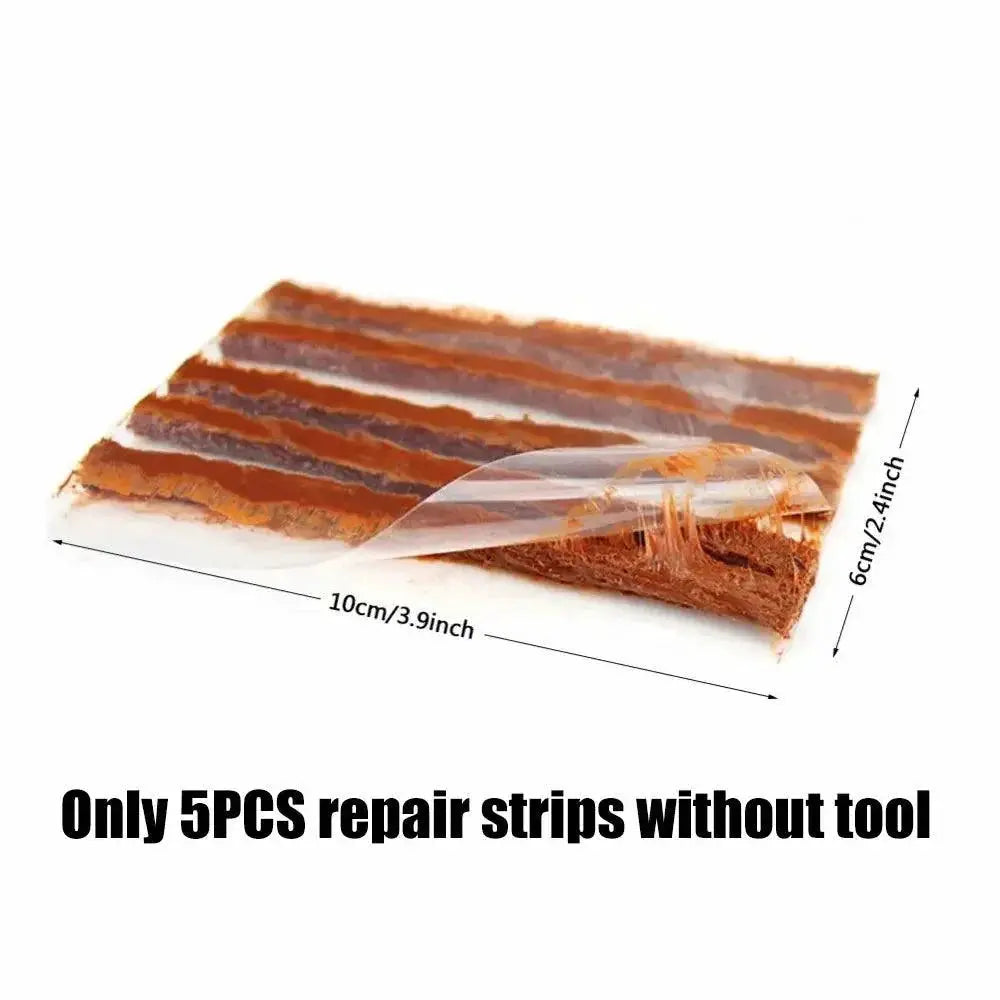 Car Tire Repair Kit With Studding Tools For Tubeless Tires