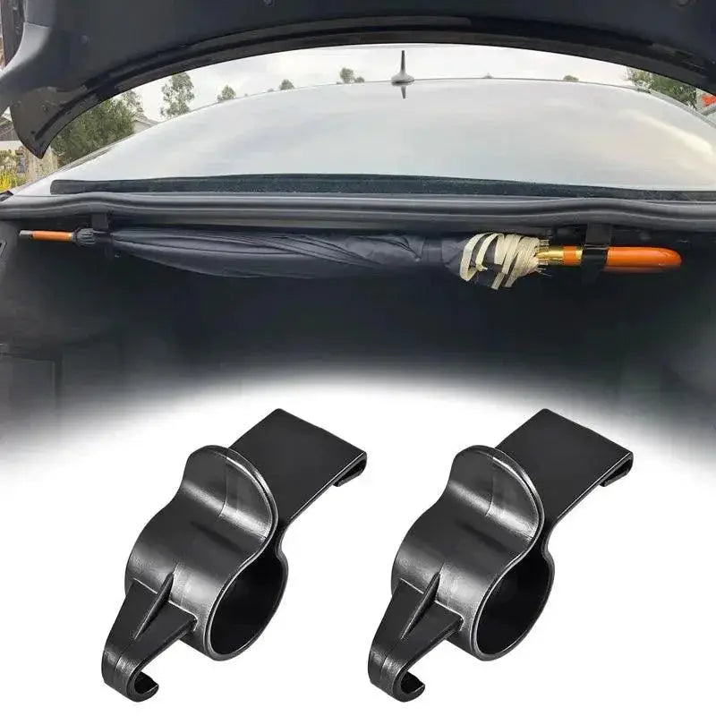 Car Trunk Hook Umbrella Mount And Towel Organizer Elite