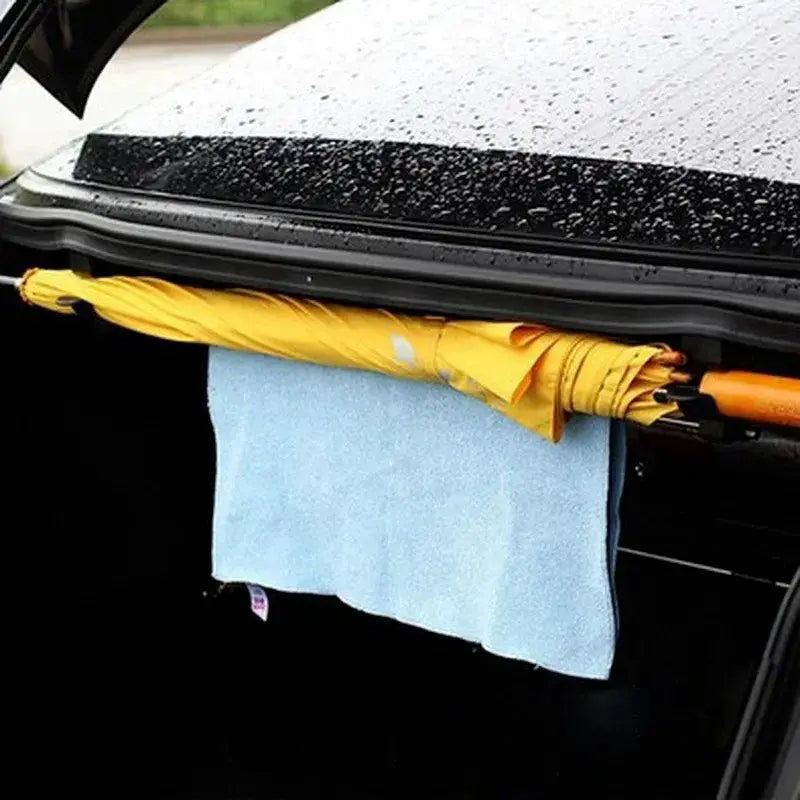 Car Trunk Hook Umbrella Mount And Towel Organizer Elite