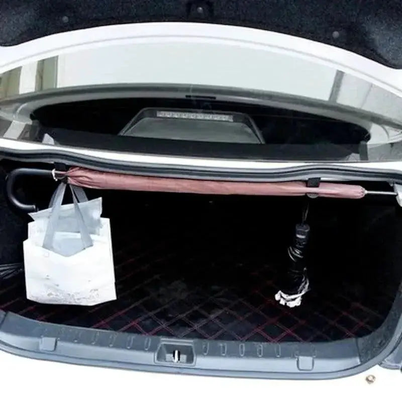 Car Trunk Hook Umbrella Mount And Towel Organizer Elite