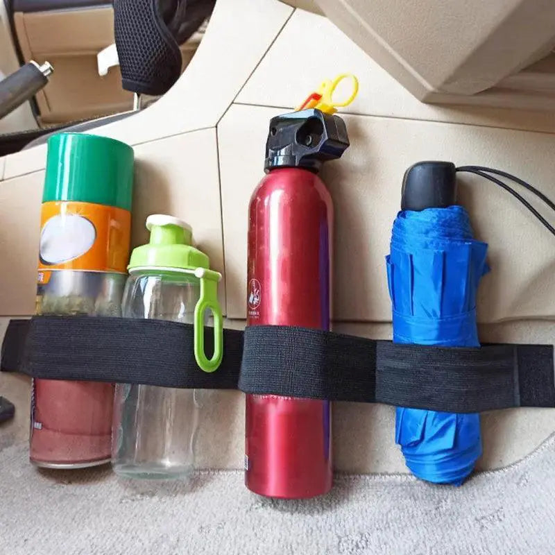 Car Trunk Organizer Belt Secure Fire Extinguisher Strap