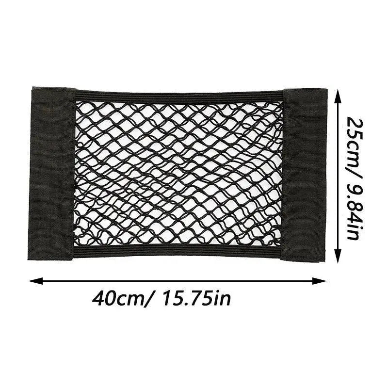 Car Trunk Storage Bag Universal Auto Organizer Elastic Mesh