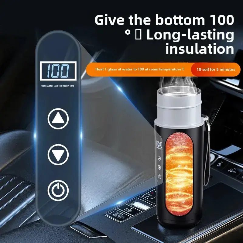 Car USB Heated Bottle for Daily Commute