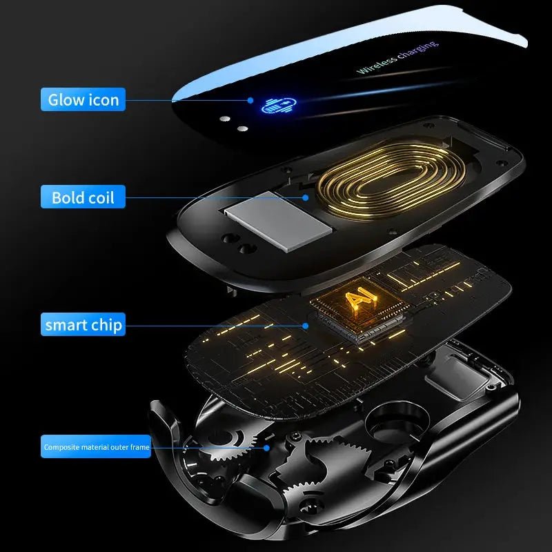Car Wireless Charger Mount Hands Free