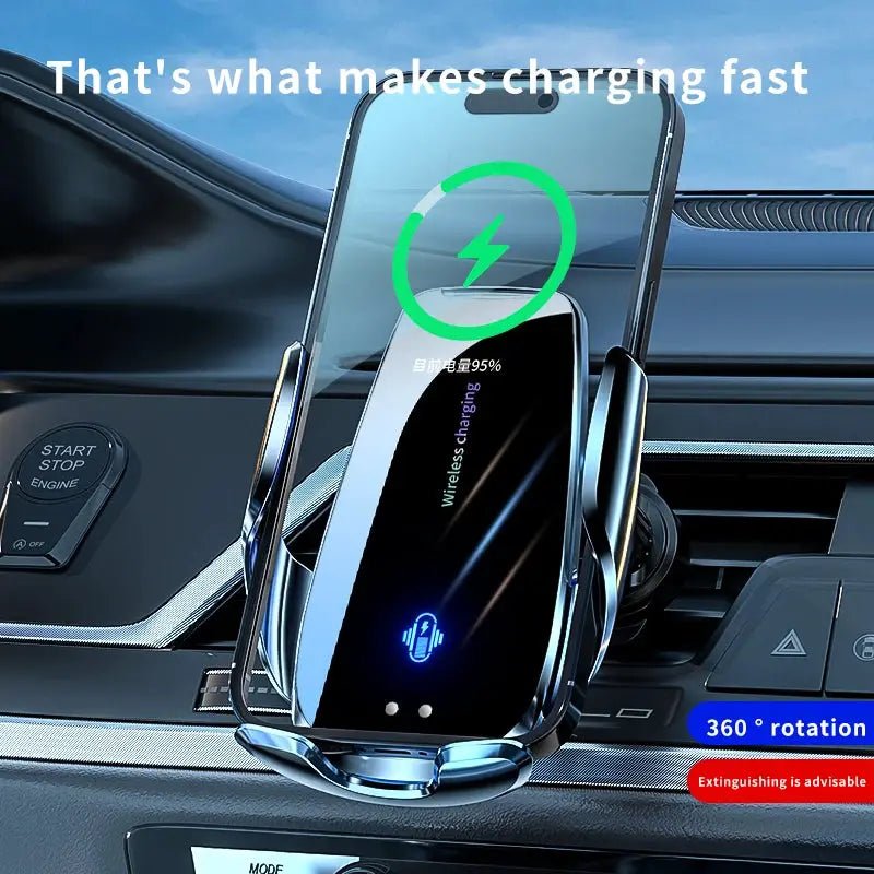 Car Wireless Charger Mount Hands Free