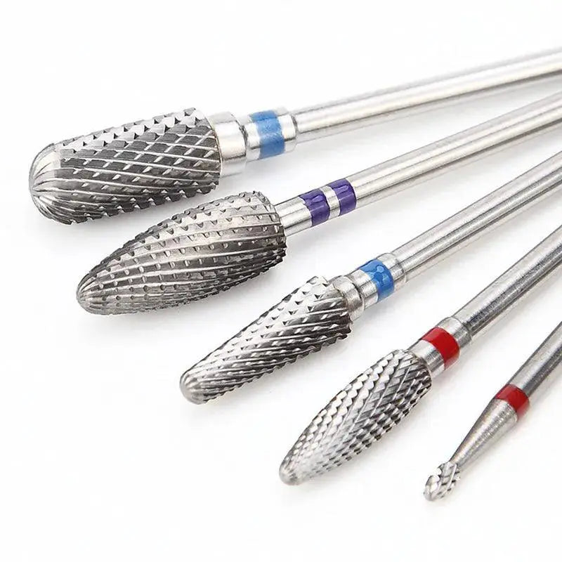 Carbide Tungsten Nail Drill Bit Set For Manicure Pedicure