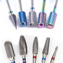 Carbide Tungsten Nail Drill Bit Set for Manicure Pedicure Set