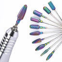 Carbide Tungsten Nail Drill Bit Set for Manicure Pedicure Set