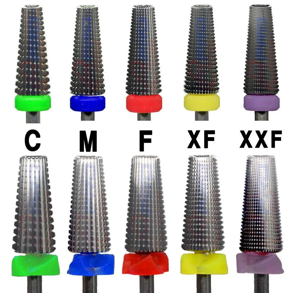Carbide Tungsten Nail Drill Bit Set for Nail Care Essentials