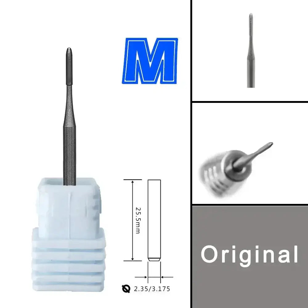 Carbide Tungsten Nail Drill Bit Set for Nail Care Essentials