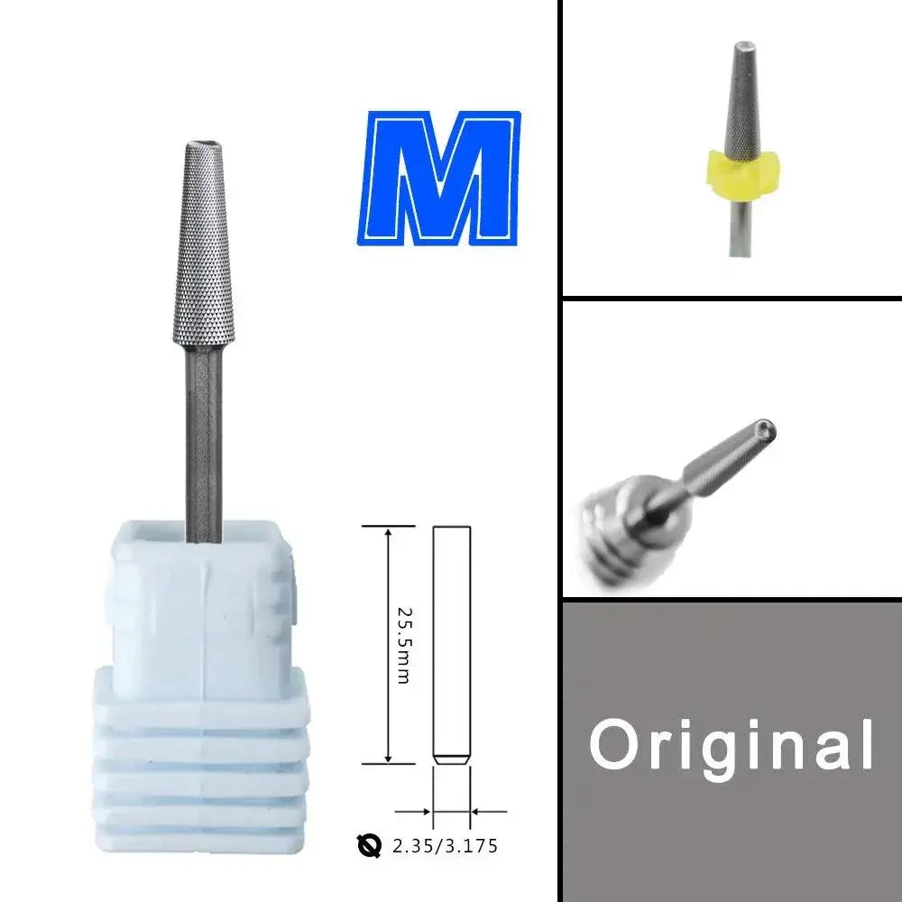 Carbide Tungsten Nail Drill Bit Set for Nail Care Essentials