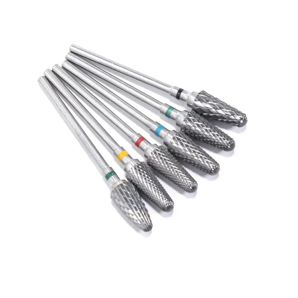 Carbide Tungsten Nail Drill Bits Set 51 Pieces Manicure