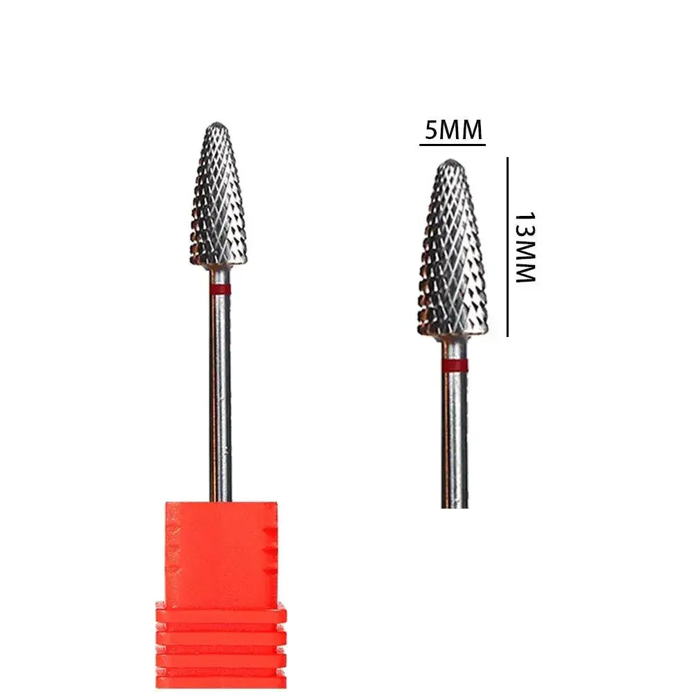 Carbide Tungsten Nail Drill Set For Precision Nail Care Kit