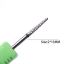 Carbide Tungsten Nail Drill Set: Precision Nail Care Kit