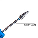 Carbide Tungsten Nail Drill Set: Precision Nail Care Kit