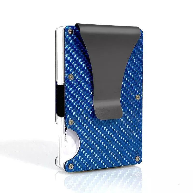 Carbon Fiber RFID Magic Wallet For Men Card Holder