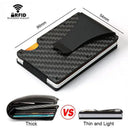 Slim Wallet for Men with Rfid Protection