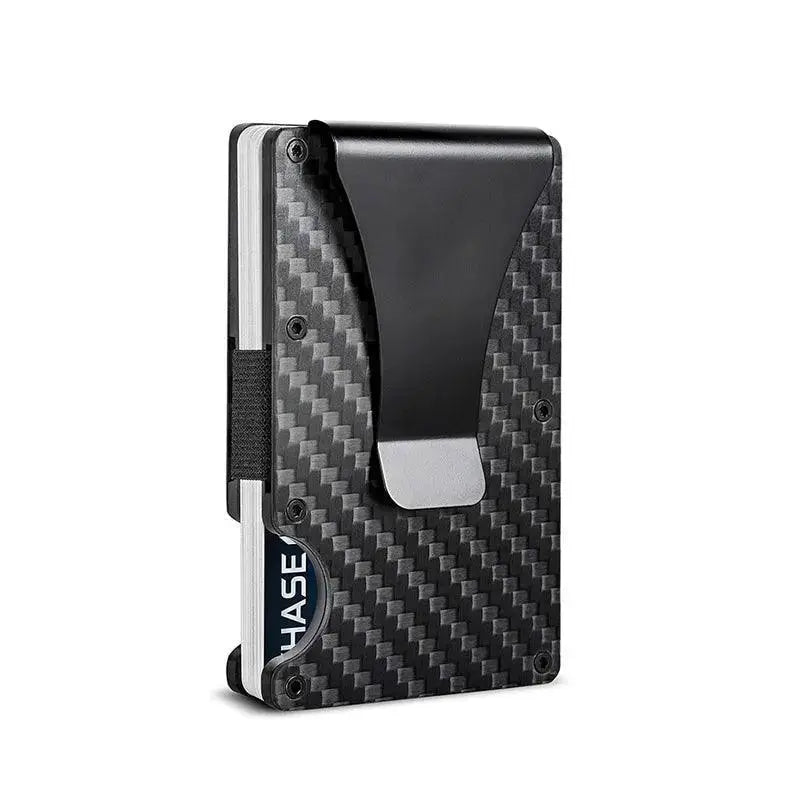Carbon Fiber RFID Magic Wallet For Men Card Holder