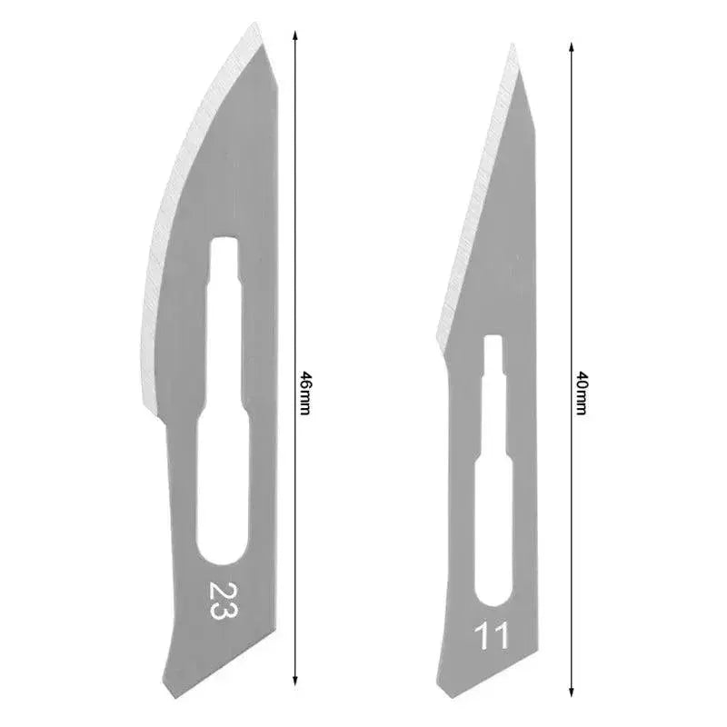 Carbon Steel Carving Scalpel Kit With Blades And Handle DIY