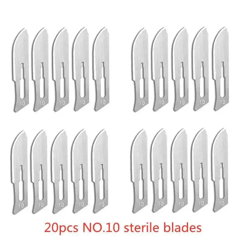 Carbon Steel Surgical Blades for Precision DIY Cutting Kit