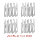 Carbon Steel Surgical Blades for Precision DIY Cutting Kit