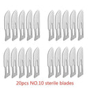 Carbon Steel Surgical Blades for Precision DIY Cutting Kit