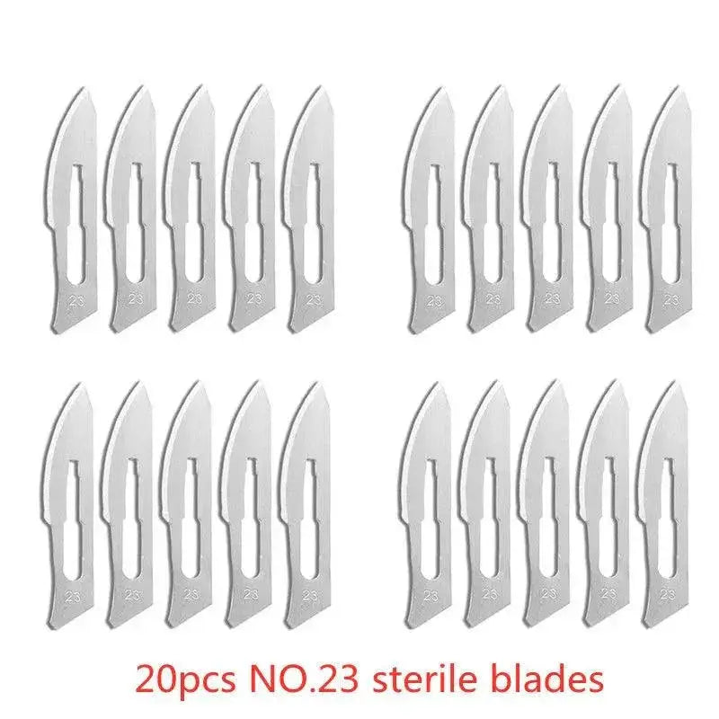 Carbon Steel Surgical Blades for Precision DIY Cutting Kit